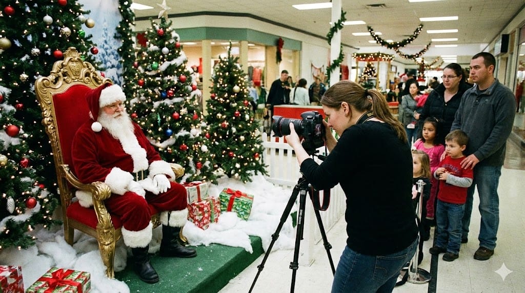 Santa Claus Returns to City Centre Mall for Final Weekend Visits