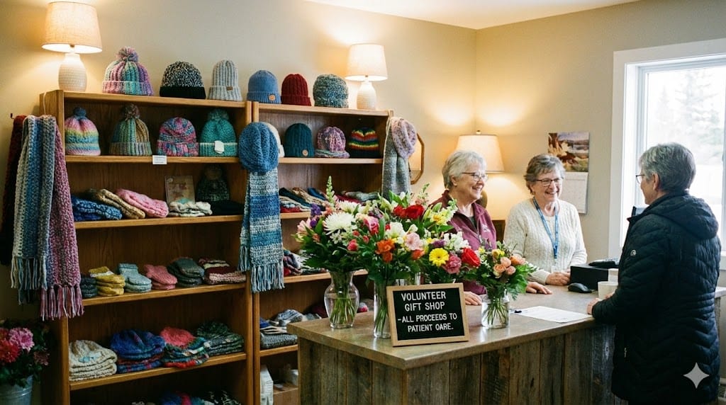 Thompson Health Auxiliary's Volunteer-Run Store Offers Handmade Gifts and Floral Arrangements