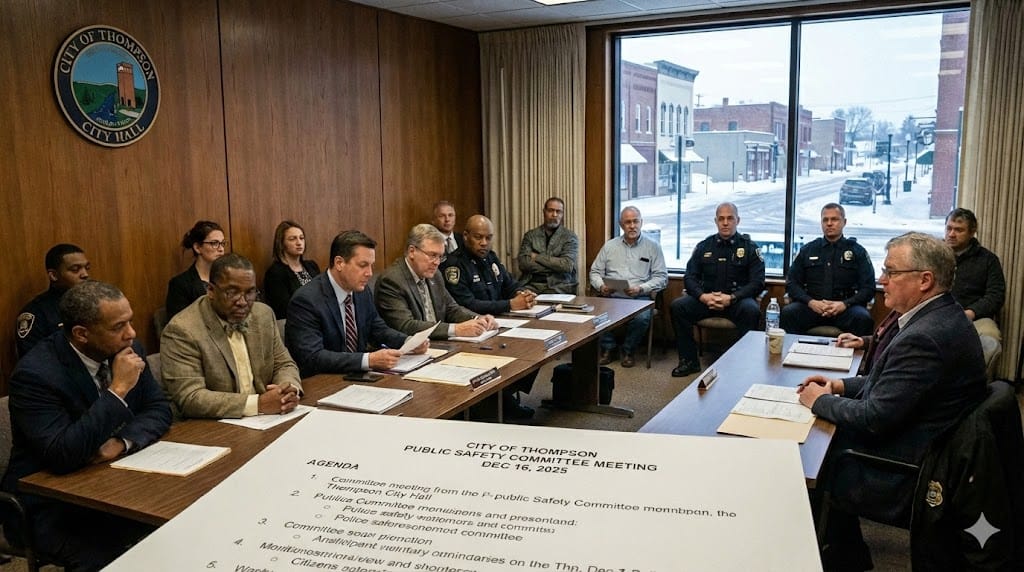 Thompson Public Safety Committee Moves Meeting to Dec 18